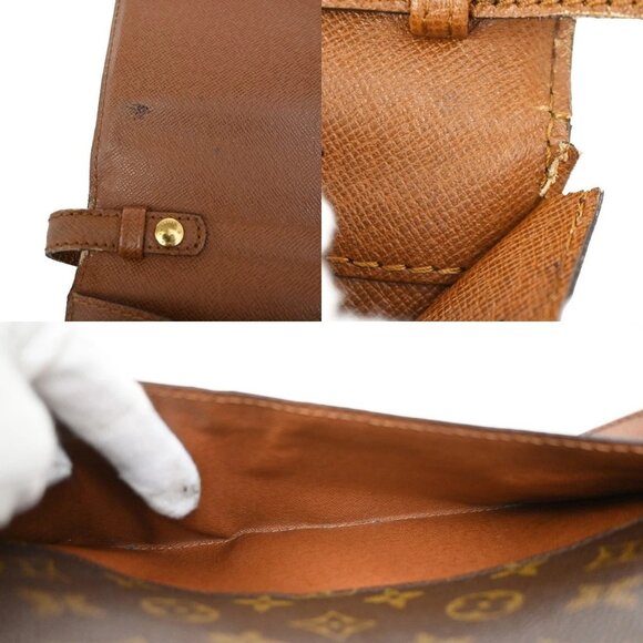 LOUIS VUITTON Bordeaux 2Way Shoulder Clutch Bag Monogram Leather - Picture 10 of 16